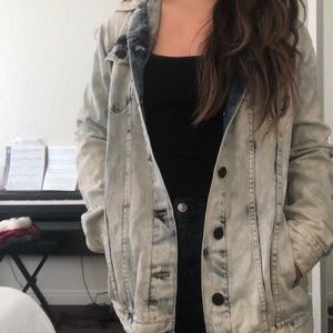 BDG acid wash denim jacket